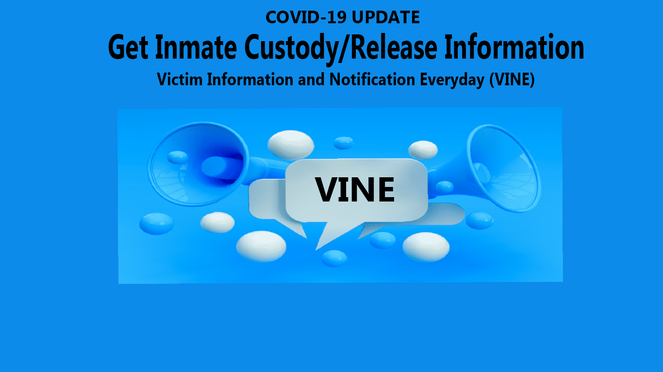 VINE notification service graphic